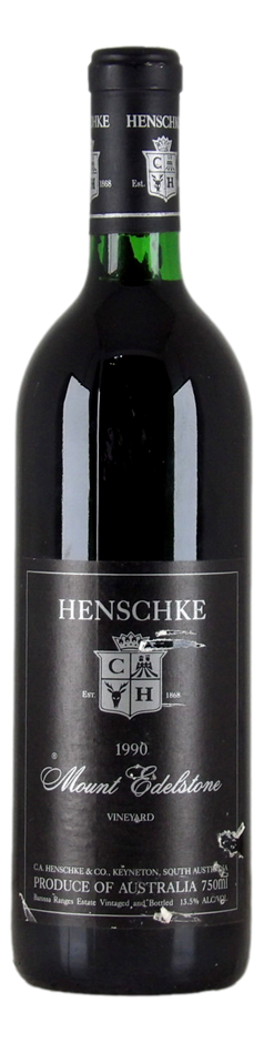 Henschke `Mt Edelstone` Shiraz 1990 (1 x 750mL), Eden Valley, SA.