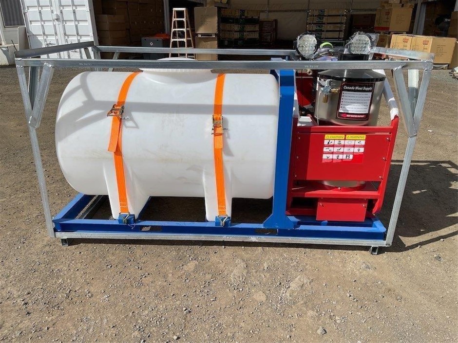 Heated Pressure Washer / Water Blaster with Tank(Unused)