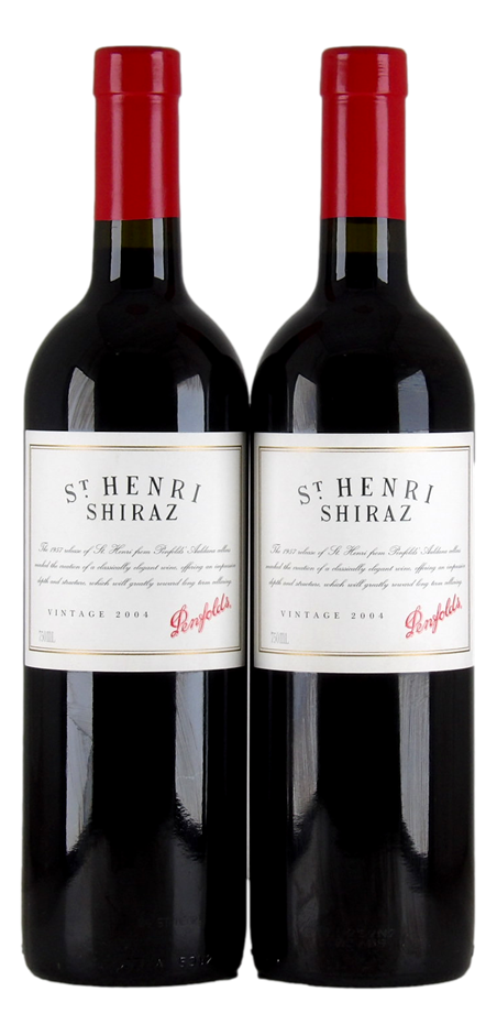 Penfolds `St Henri` Shiraz 2004 (2x 750mL), SA.