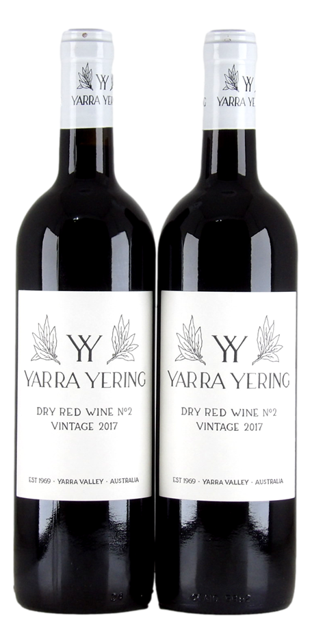 Yarra Yering Dry Red No 2 Shiraz Blend 2017 (2x 750mL),Yarra Valley