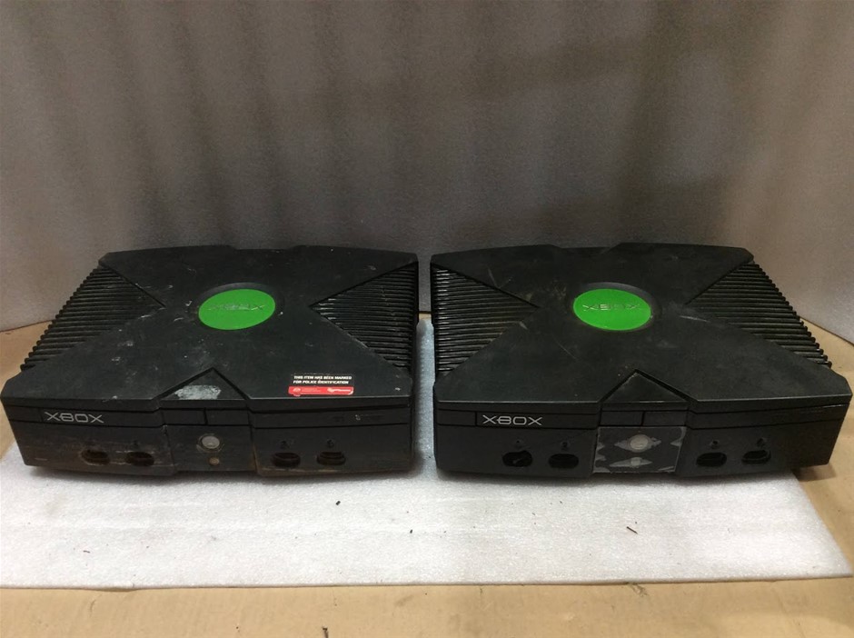 Microsoft Original Xbox Console (Lot of 2)