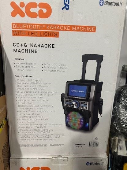 END OF LEASE SALE: Bluetooth Karaoke Machine