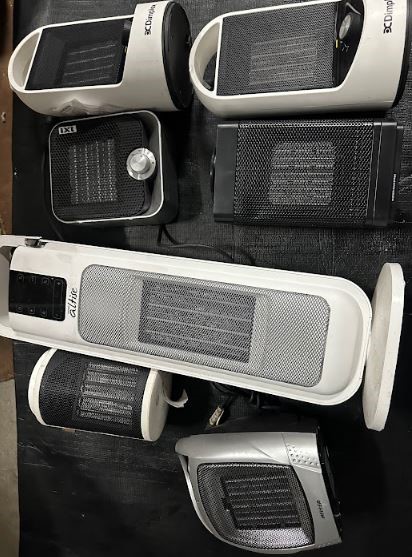 END OF LEASE SALE: Assorted heaters including