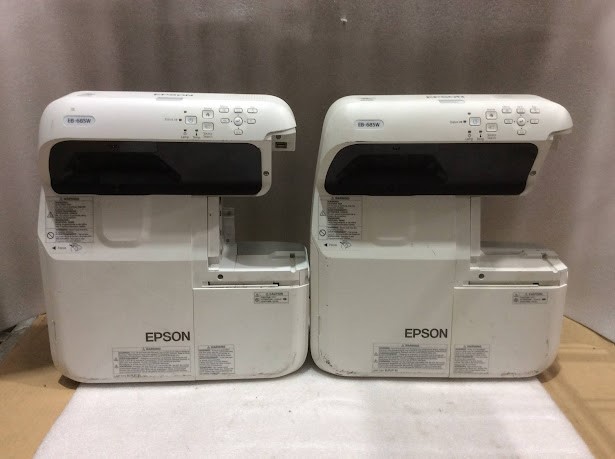 Epson EB-685W 3LCD Projector (Lot of 2)