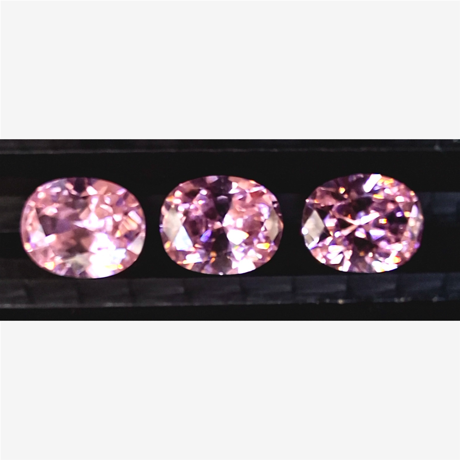 10x8mm Pink CZ