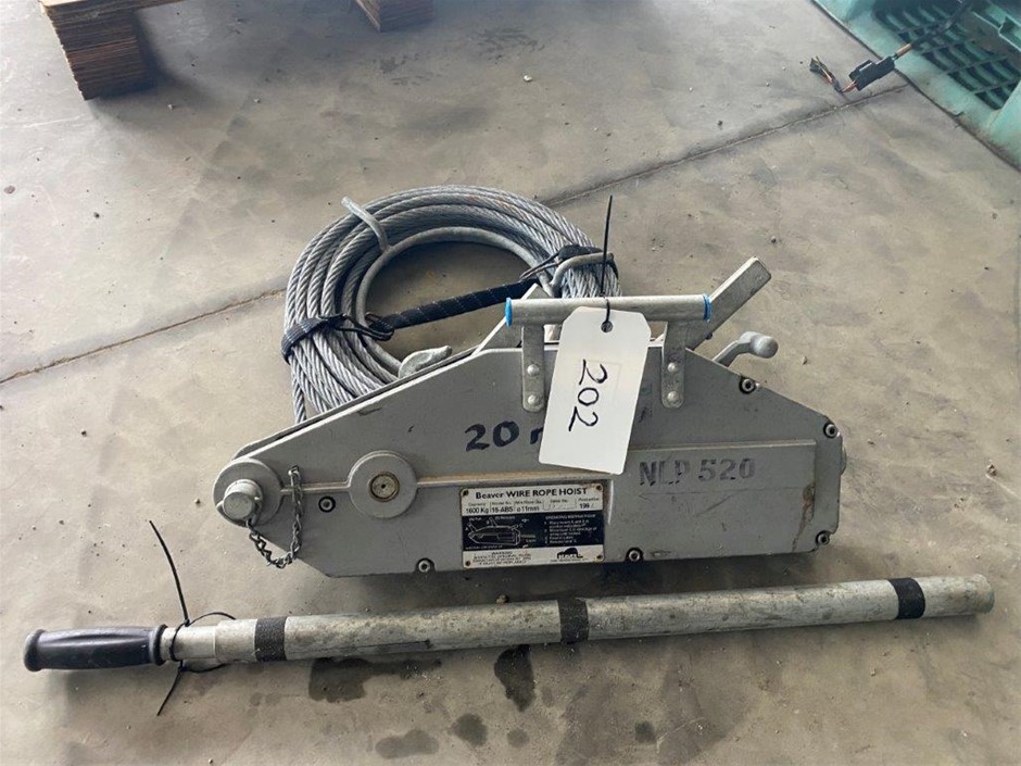 Beaver Wire Rope Hoist