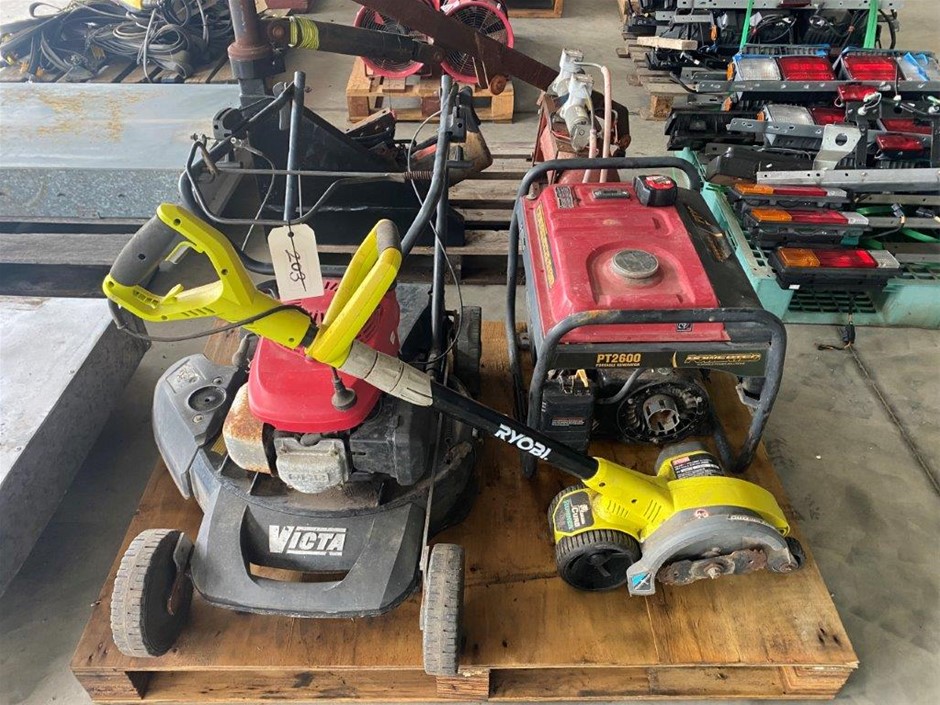 Mower, Generator & Edger