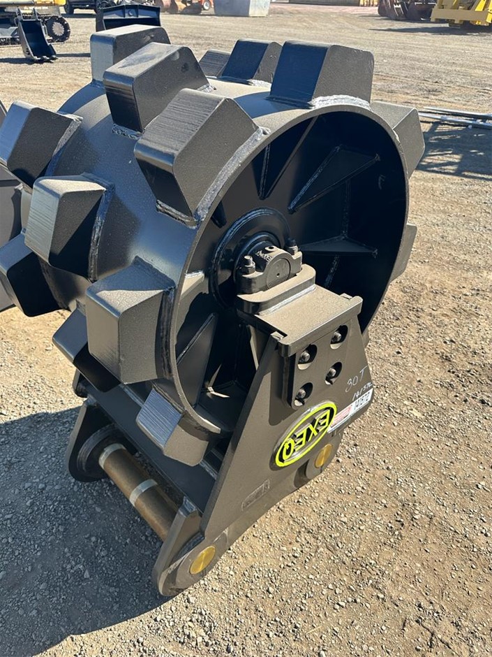 Compaction Wheel to Suit 28-36T Excavator(Unused) Width: 600mm