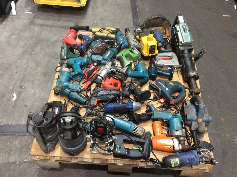 Power Tools Including Drills, Grinders, Sanders, Heat Guns & Jackhammer