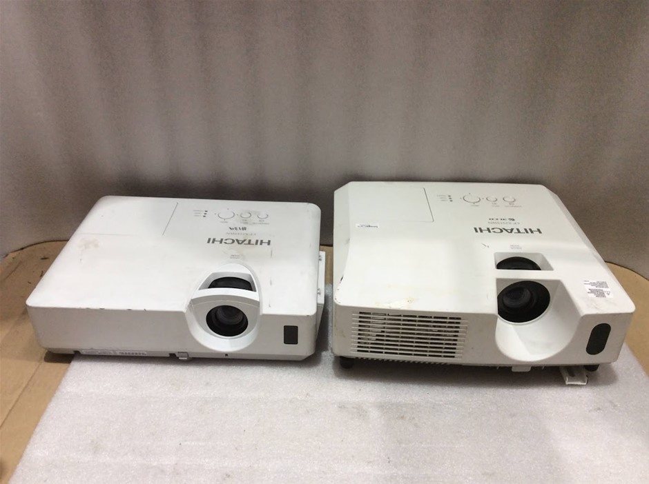Hitachi CP-X2541WN Projector + Hitachi CP-X2515WN Projector