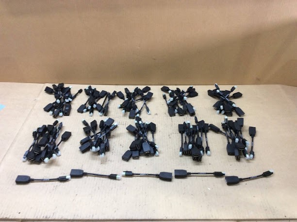 Nvidia HDPDM-0004 Mixed Brand and Model Adapter Cables (Lot of 105)