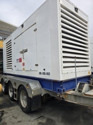 Trailer Mounted Cummins Diesel Generator 195kVA