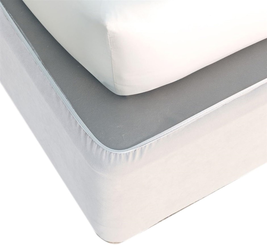LINEN HOUSE Bedwrap, White, Double Bed.