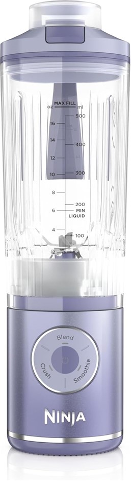 Ninja Blast Max Cordless Portable Blender, Lavender XL 650ml capacity.