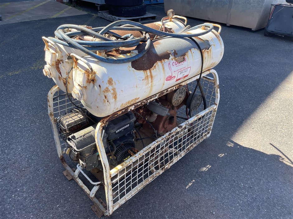 14hp Petrol Compressor & Tanks
