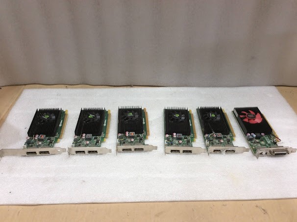 NVIDIA NVS 310 Mixed Model Graphics Cards (Lot of 6)