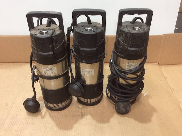 Claytech CLA-CX Submersible Pumps (Lot of 3)