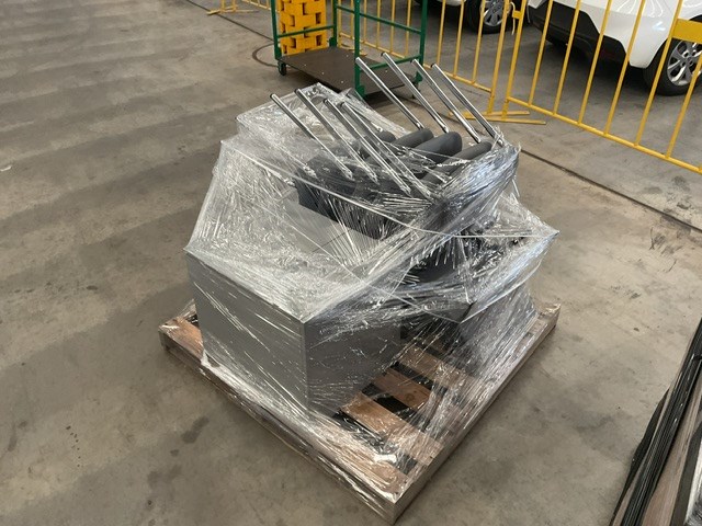 <p>Office Chairs and Office Draw Pallet Of</p>
