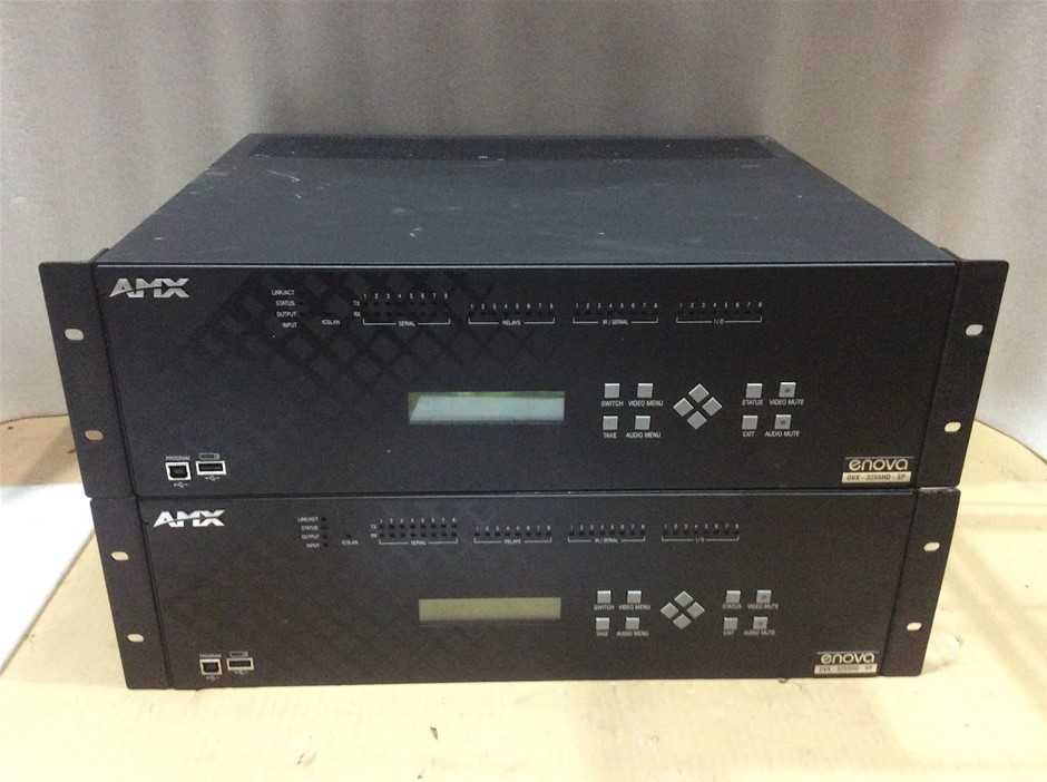 AMX Enova DVX-3255HD-SP Audio Video Controller (Lot of 2)