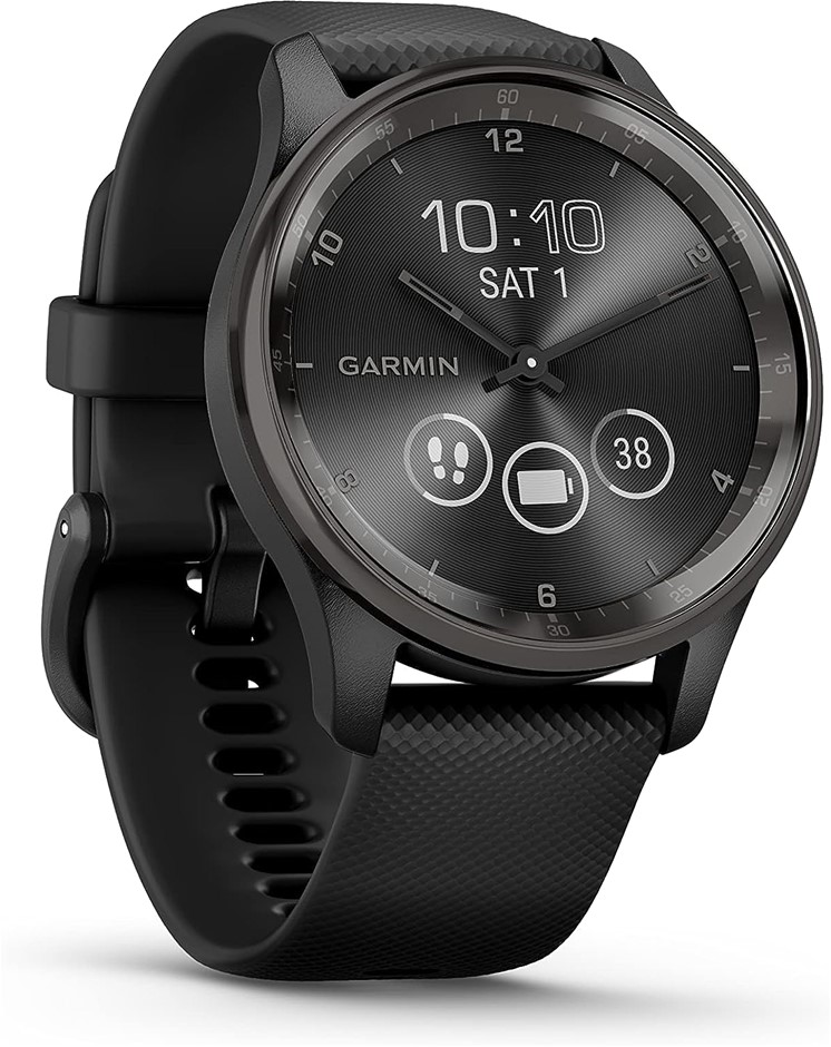 GARMIN vivomove Trend, Stylish Hybrid Smartwatch, Long-Lasting Battery Life