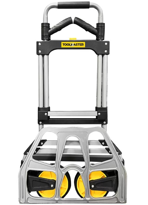 TOOLMASTER Hand Truck Trolley, Yellow. NB: Minor use.
