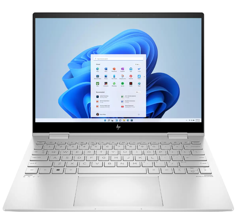 HP 13 Inch ENVY x360 Intel i5 2 in 1 Evo Laptop 13-bf0036TU.