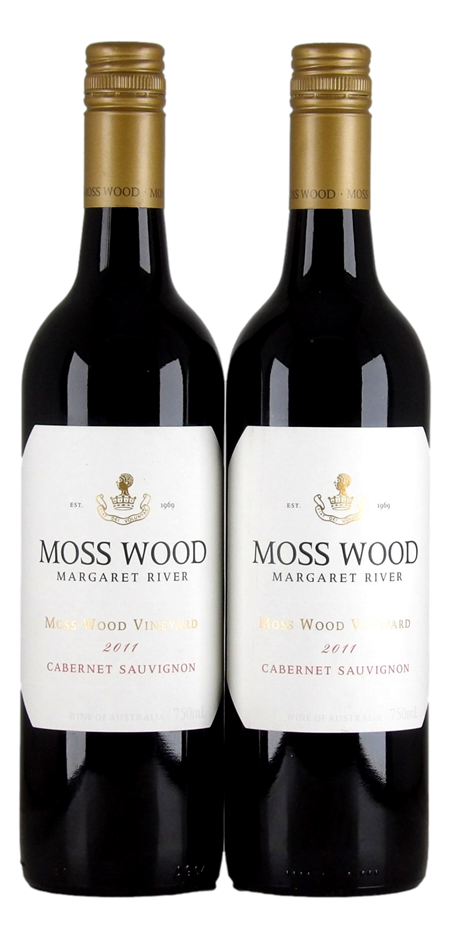 Moss Wood Cabernet Sauvignon 2011 (2x 750mL) Margaret River