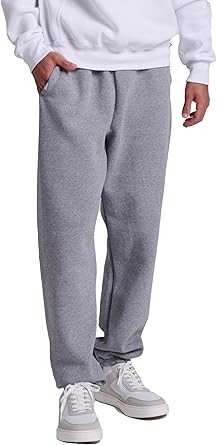 RUSSELL ATHLETIC Men's Dri-Power Closed-Bottom Sweatpants with Pockets, Siz