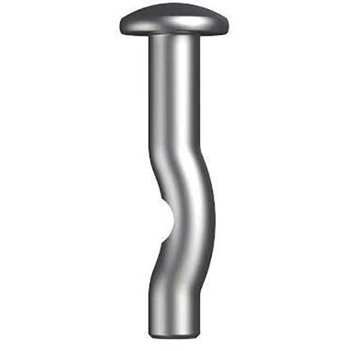 2 Packs of 100 x POWER Mushroom Head Spike 6.5x38mm.