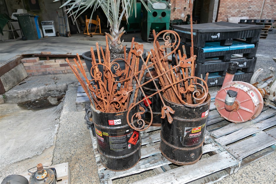 <B>Wrought Iron Parts</B>