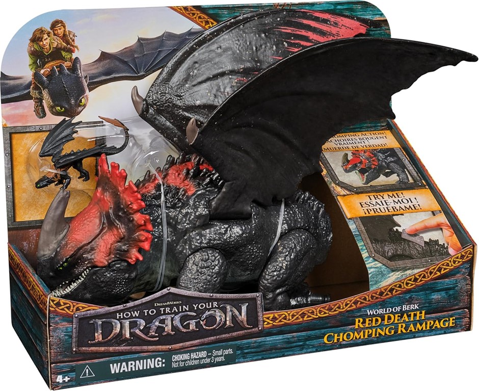 DreamWorks Dragons, Dragon Trainer, Berk Universe: Red Death Fury Devouring