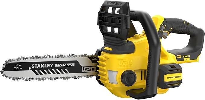 STANLEY FATMAX V20 | 18V 30Cm Chainsaw - 30Cm Bar And 7.7M/S Chain Speed, <