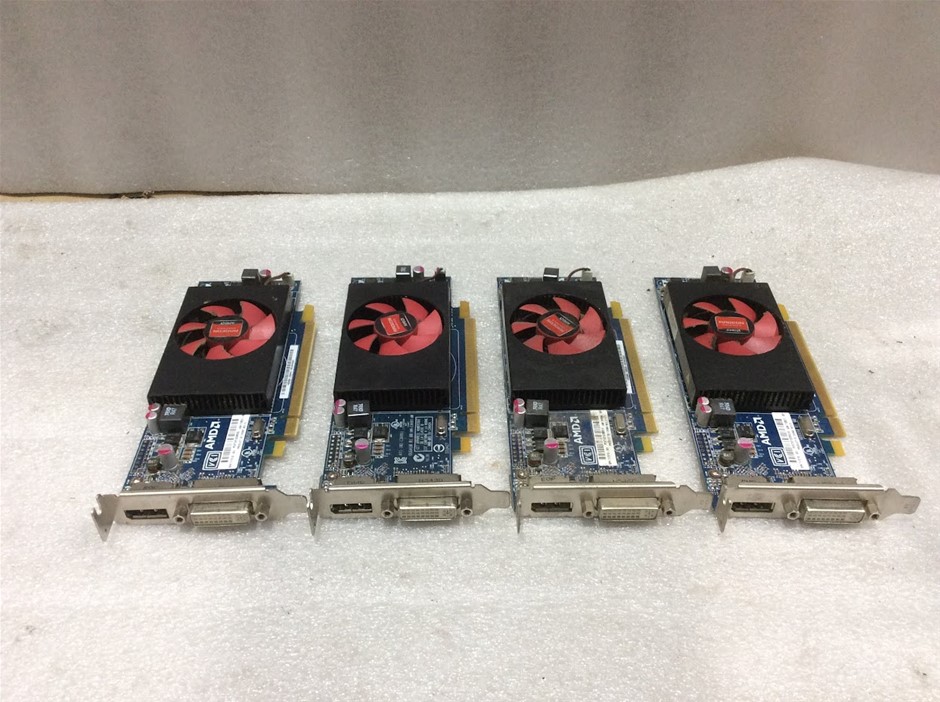 AMD Radeon Graphics Cards (Lot of 4)
