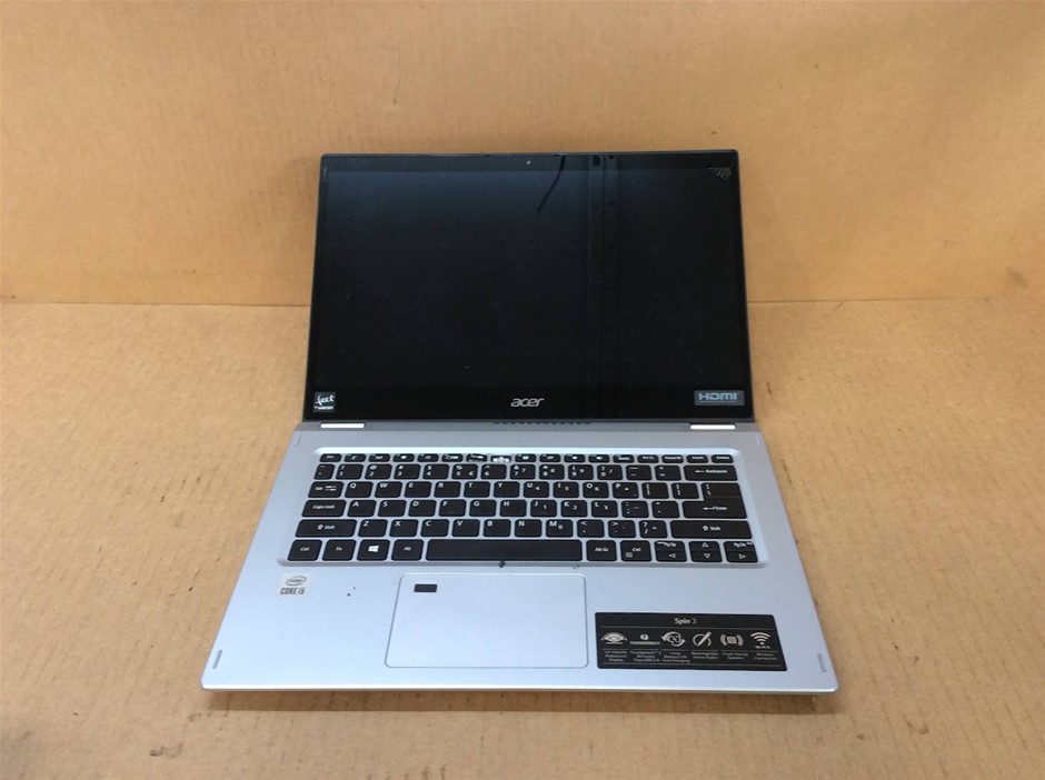 Acer Spin 3 series Laptop i5-1035G1 8GBRAM 128GB Silver
