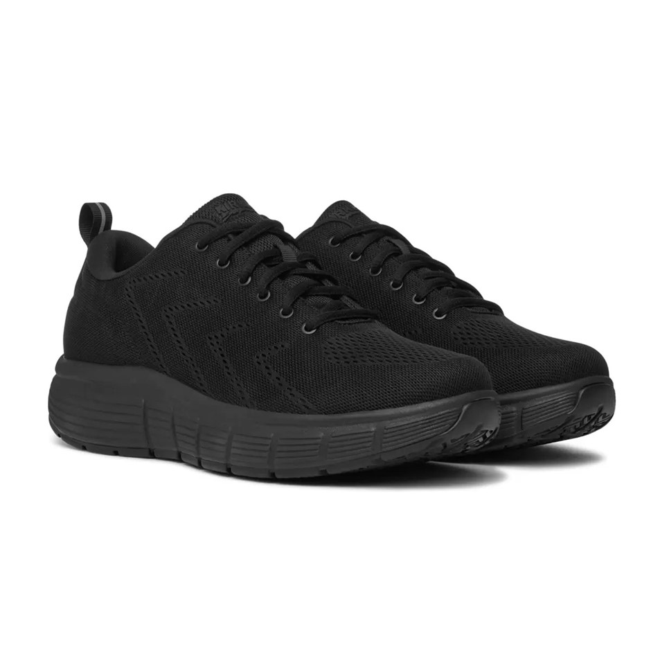 SIGNATURE Men's Comfort Trainers, Size US11, Black. Buyers Note - Discount