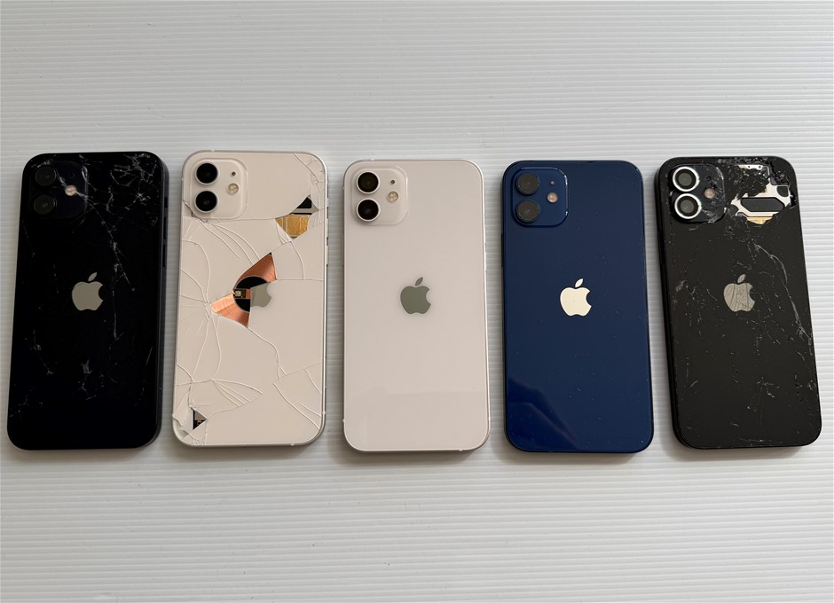 Apple iPhone 12 128Gb / 64Gb - For Parts (Lot of 5)