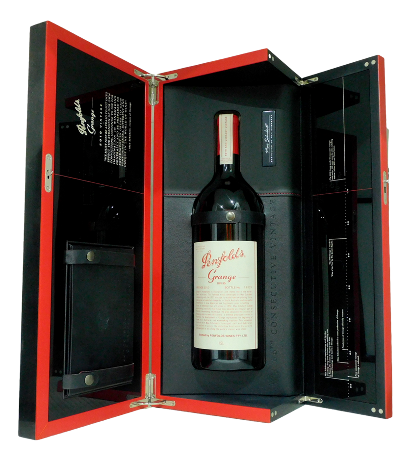 Penfolds Bin 95 Grange 2010 60th Anniversary (1 x 750mL), SA.