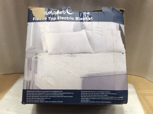 Dreamaker 9009814R Fleece Top Electric Blanket