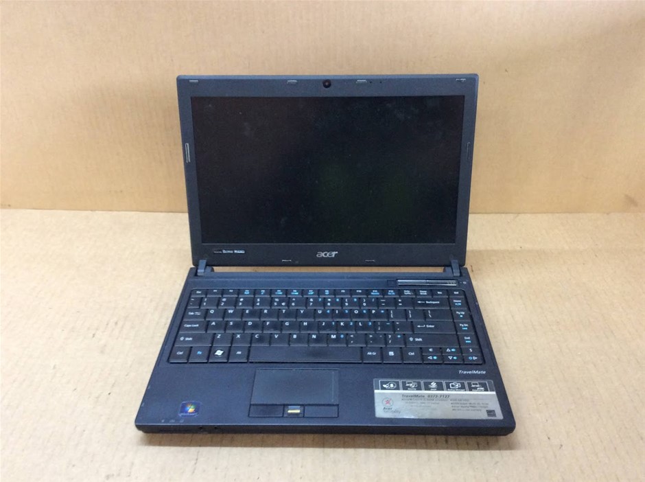 Acer TraveIMate 8372 series Laptop i5-460M 4GBRAM 320GB Black