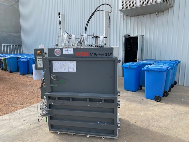 HSM V-Press 818 Eco Paper Baler