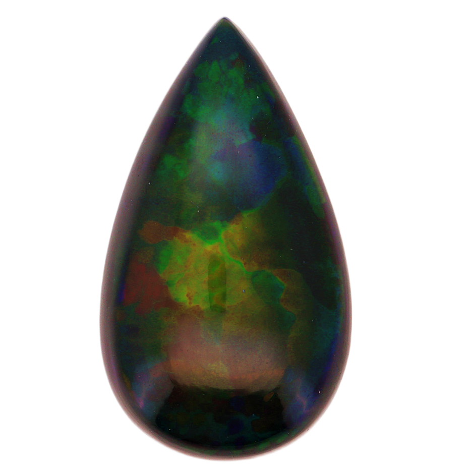 7.38 Carats Black Color-Play Opal