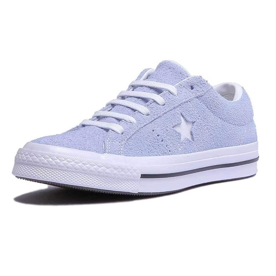 CONVERSE Unisex Lifestyle One Star Ox Suede Fitness Shoes, UK11, Blue Chill