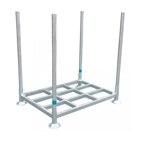Galvanised Steel Stackable Stillage Pallet (Unused)