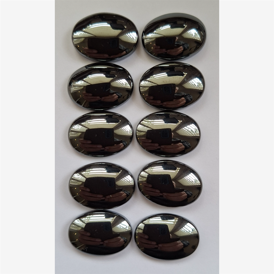 Aust 18x13mm Hematite