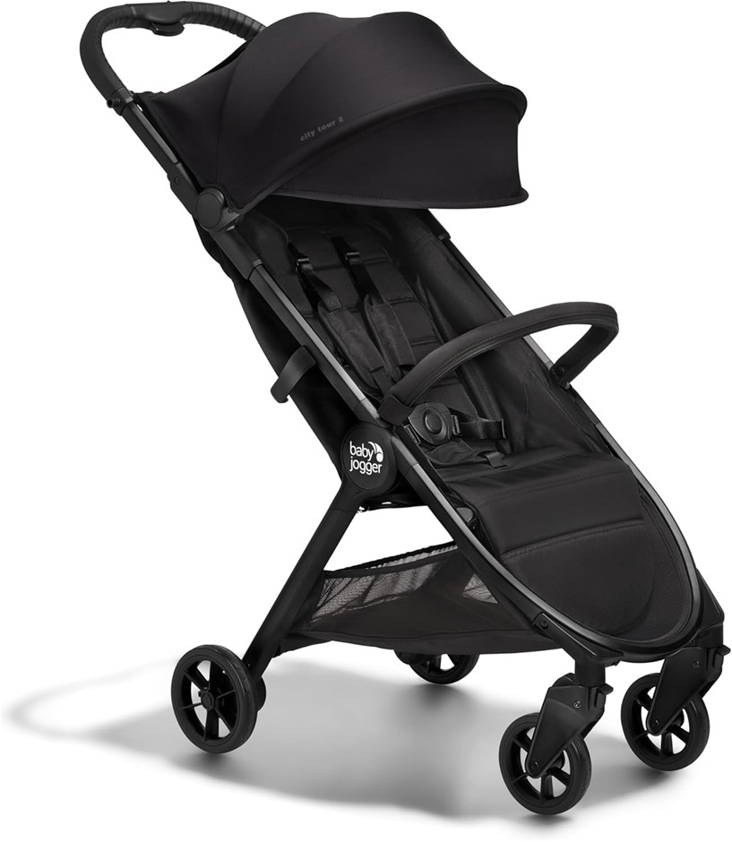 BABY JOGGER City Tour 2 Eco Premium Stroller, Black. NB: Minor Use, Not In