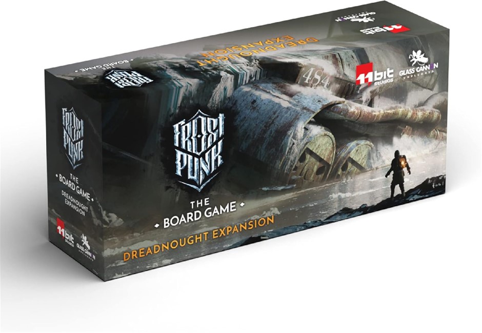 REBEL GLASS Cannon Unplugged Frostpunk Dreadnought Expansion The Board Game
