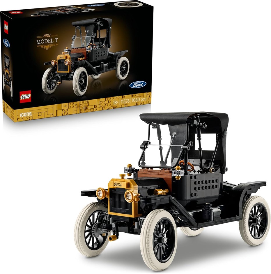 LEGO® Icons Ford Model T 11376 Collectable Vintage Model Car