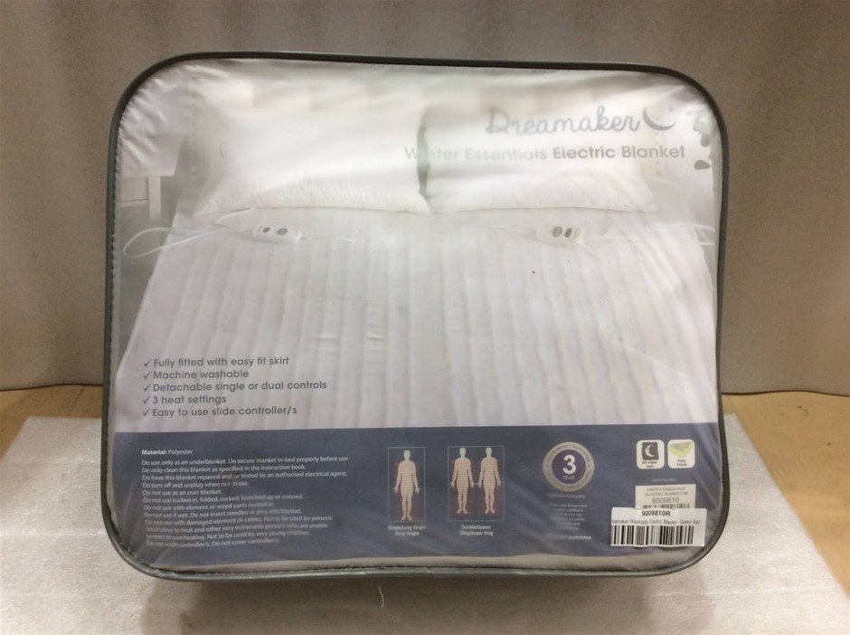 Dreamaker 9009810R Winter Essentials Electric Blanket