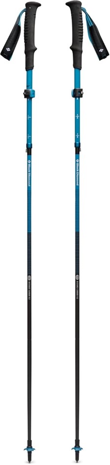 Black Diamond Distant Carbon FlickLock Z Foldable Poles.