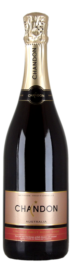 Chandon Vintage Brut Sparkling Rose 2008 (6x 750mL), VIC.